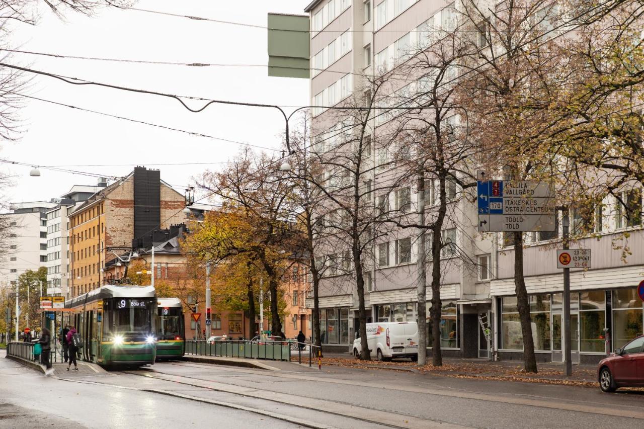 Trendy Nordic Studio By Tram Stop Helsingfors Exteriör bild